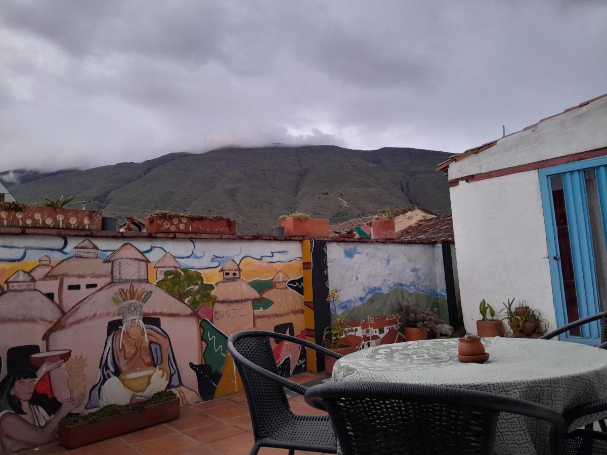 Alegria Hostel Villa de Leyva Eksteriør billede