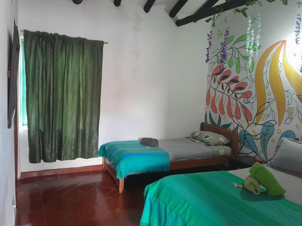 Alegria Hostel Villa de Leyva Eksteriør billede