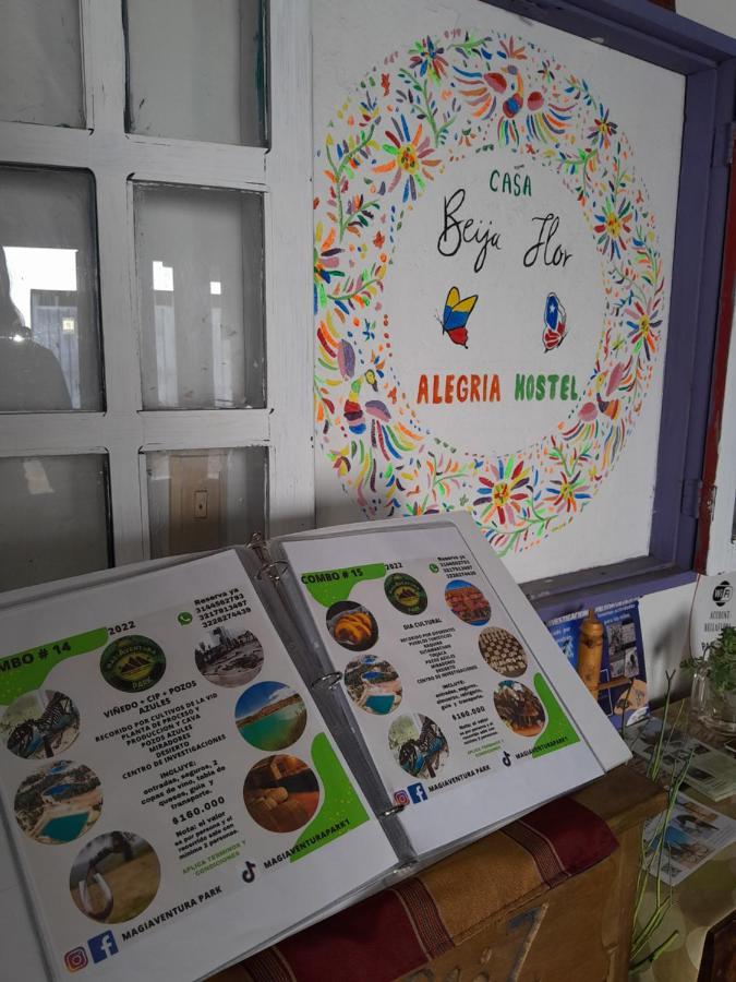 Alegria Hostel Villa de Leyva Eksteriør billede